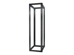 APC NetShelter 4 Post Open Frame Rack - Rack svart - 44U - for P/N: SUA5000RMI5U