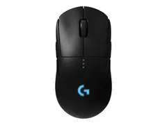 Logitech G Pro - Mus - h&#248;yre- og venstreh&#229;ndet optisk - tr&#229;dl&#248;s - 2.4 GHz - USB tr&#229;dl&#248;s mottaker