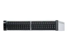 QNAP ES2486dc - NAS-server - 24 br&#248;nner kan monteres i rack - SAS 12Gb/s - RAID RAID 0, 1, 5, 6, 10, 50, JBOD, 60, RAID TP - RAM 96 GB - Gigabit Ethernet / 10 Gigabit Ethernet - iSCSI st&#248;tte - 2U