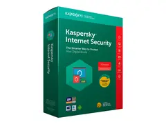 Kaspersky Internet Security 2018 - Bokspakke (1 &#229;r) 3 enheter - Win, Mac, Android, iOS, Windows Phone - Nordisk - Europa