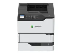 Lexmark MS821dn - Skriver - S/H Dupleks - laser - A4/Legal - 1200 x 1200 dpi - opp til 52 spm - kapasitet: 650 ark - USB 2.0, Gigabit LAN, USB 2.0 vert