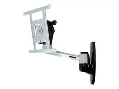 Ergotron LX HD Wall Mount Swing Arm Monteringssett (svingarm) - for TV - aluminium - skjermst&#248;rrelse: up to 49&quot; - veggmonterbar