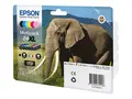 Epson 24XL Multipack - 6-pack - XL svart, gul, cyan, magenta, lys magenta, lys cyan - original - blekkpatron - for Expression Photo XP-55, XP-750, XP-760, XP-850, XP-860, XP-950, XP-960, XP-970