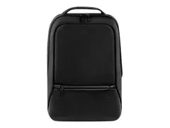 Dell Premier Slim Backpack 15 - Notebookryggsekk 15&quot; - svart med metallogo - 3 Years Basic Hardware Warranty