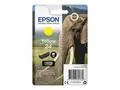 Epson 24 - 4.6 ml - gul - original - blekkpatron for Expression Photo XP-55, 750, 760, 850, 860, 950, 960, 970; Expression Premium XP-750, 850