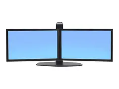 Ergotron Neo-Flex - Stativ - for 2 LCD-skjermer svart - skjermst&#248;rrelse: inntil 24&quot; - skrivebord