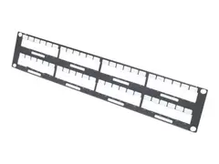 APC Data Distribution 2U Panel - Hus for patchpanel 2U - for P/N: SMTL1000RMI2UC, SMX1000C, SMX1500RM2UC, SMX1500RM2UCNC, SMX750C, SMX750CNC