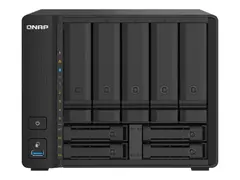 QNAP TS-932PX - NAS-server - 9 br&#248;nner SATA 6Gb/s - RAID RAID 0, 1, 5, 6, 10, 50, JBOD, 5 hot spare, 6 hot spare, 60, 50 hot spare, 10 hot spare, 60 hot spare, 1 aktiv reservedel - RAM 4 GB - Gigabit Ethernet / 2.5 Gigabit Ethernet / 10 Gigabit Ethernet - iSCSI st&#248;tte