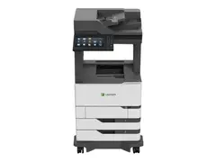 Lexmark MX826ade - Multifunksjonsskriver S/H - laser - 215.9 x 355.6 mm (original) - A4/Legal (medie) - opp til 66 spm (kopiering) - opp til 66 spm (trykking) - 1200 ark - 33.6 kbps - USB 2.0, Gigabit LAN, USB 2.0 vert