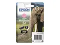 Epson 24 - 5.1 ml - lys magenta original - blekkpatron - for Expression Photo XP-55, 750, 760, 850, 860, 950, 960, 970; Expression Premium XP-750, 850