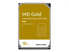 WD Gold WD181KRYZ - Harddisk - 18 TB intern - 3.5&quot; - SATA 6Gb/s - 7200 rpm - buffer: 512 MB