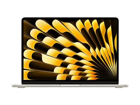 Macbook Air 13 (2024) 512GB (stjerneskinn) Apple 8-Core M3 CPU, 8GB RAM, 512GB SSD, Apple 10-Core GPU